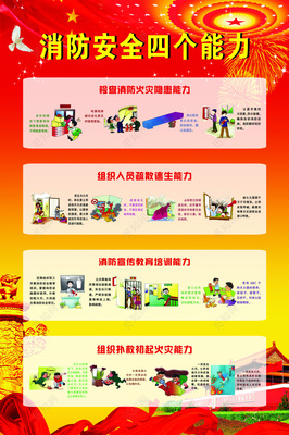 提高消防安全四個能力，構(gòu)建平安和諧家園